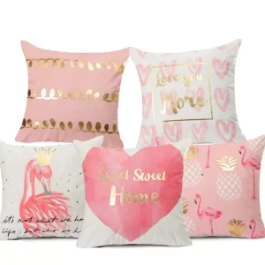 Housse de coussin Flamingo Mucho