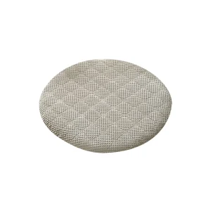 Coussin de chaises en velours côtelé antidérapant et déhoussable 40cm