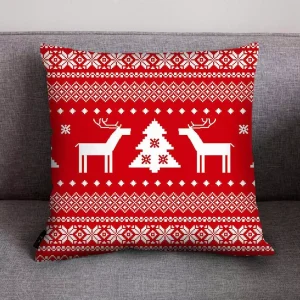 housse de coussin de noël 2019