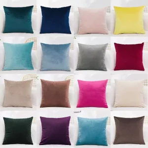 Housse de coussin 60×60 velours
