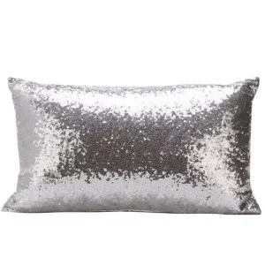 Collection – Housse de coussin à sequins 30x50cm