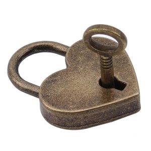 Cadenas Valise Vintage Heart Lock