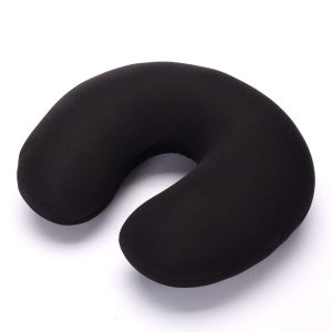 Coussin de Voyage Microbilles Noir