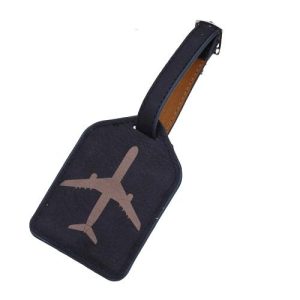 Étiquette Bagage Avion Vintage