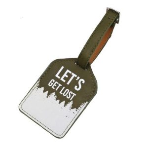 Étiquette Bagage Let’s Get Lost