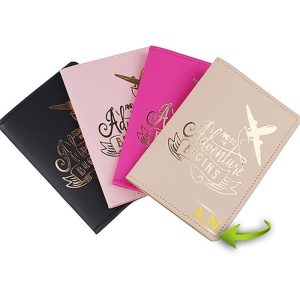 Étui Passeport Personnalisé The Adventure Begins