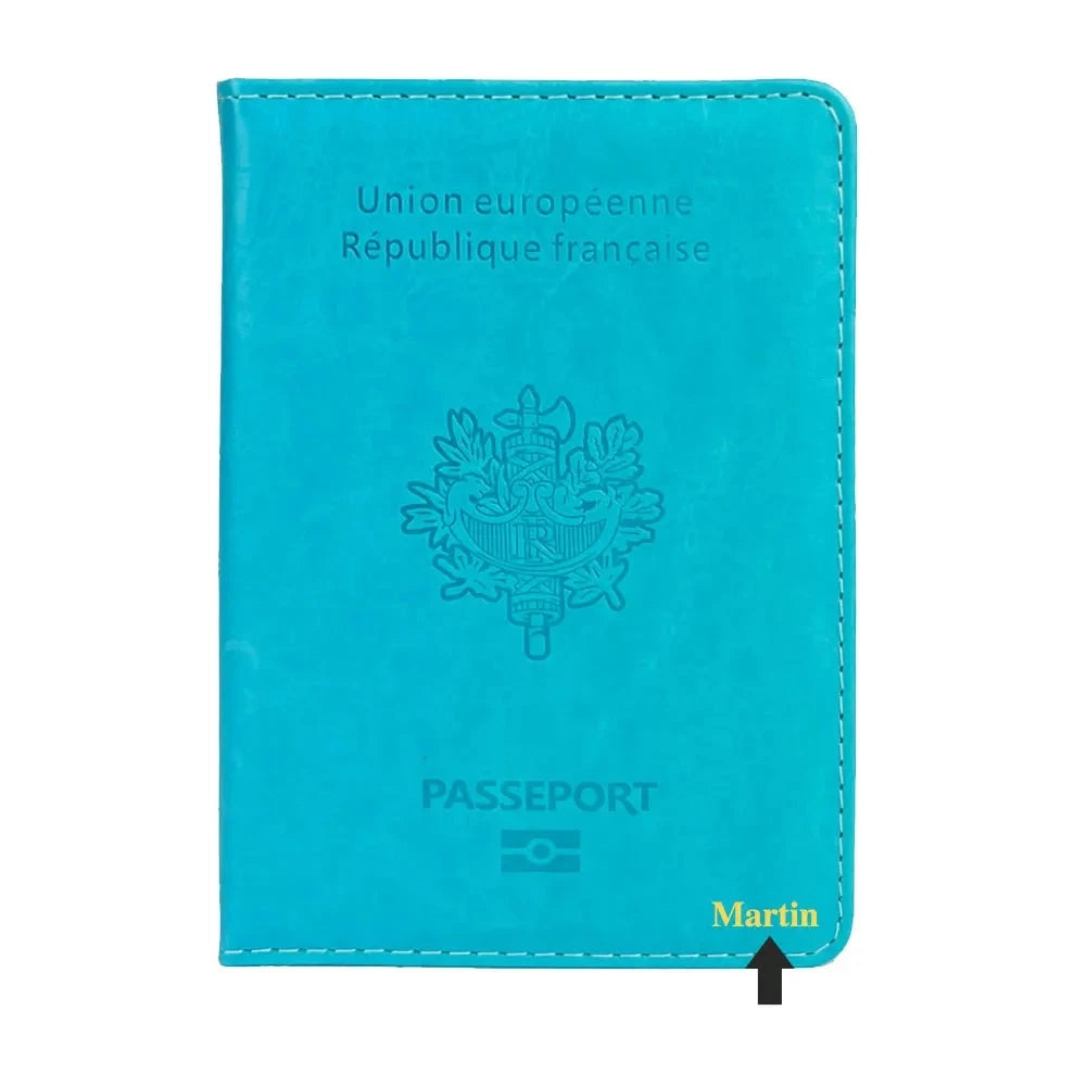 Étui Passeport Personnalisé Prénom République Française – Image 3