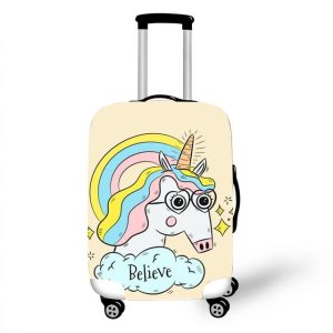 Housse de Valise Licorne “Believe”