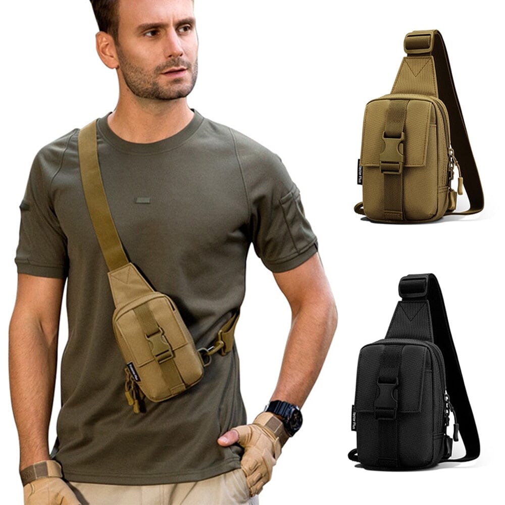 Petit Sac de Poitrine Militaire Homme – Image 2