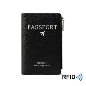 Portefeuille de Voyage Protection Passeport Avion & RFID