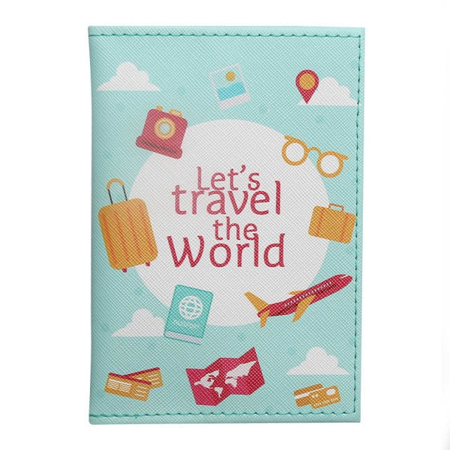 Protège-Passeport Let’s Travel the World – Image 2