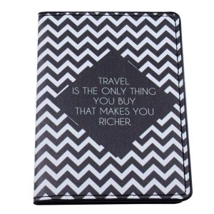 Protège-Passeport Travel Makes You Richer