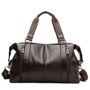 Sac de Voyage Lisse Marron