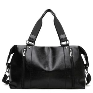 Sac de Voyage Lisse Noir