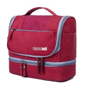 Trousse de Toilette de Voyage Travel Bag (Rouge)