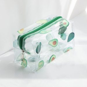Trousse de Toilette Femme Transparente Avocats
